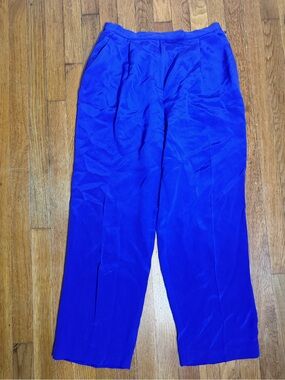 Women's High-Waist Tapered Trousers in Violet
